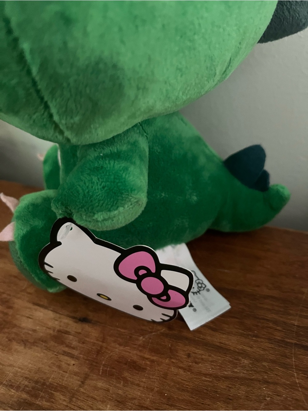 Sanrio Hello Kitty Plush Dinosaur Costume 9” Cute Toy Doll New W Tags - Picture 4 of 11